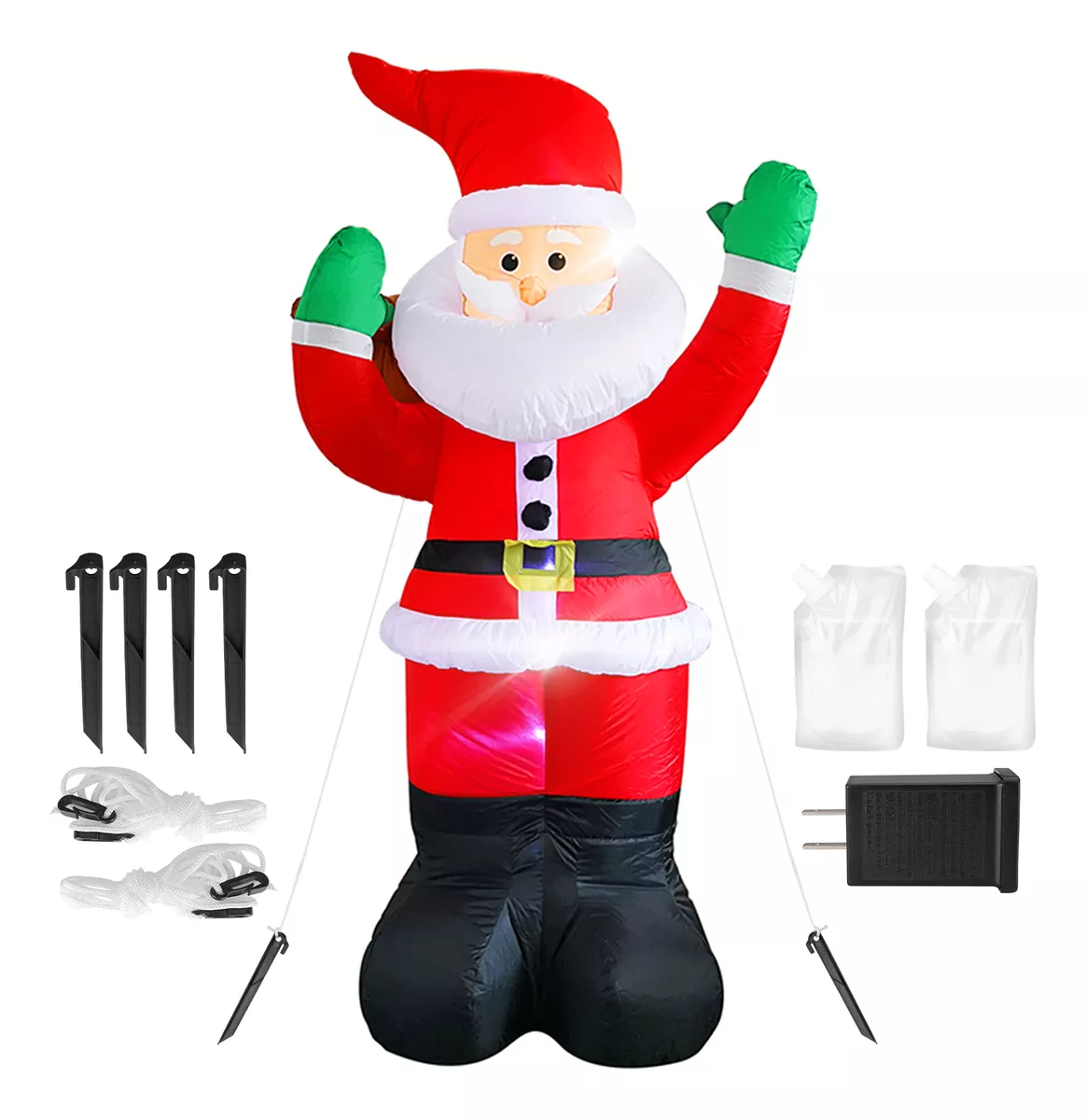 Inflable De Santa Claus Navide&ntilde;a Decoraci&oacute;n Juguete 1.8m