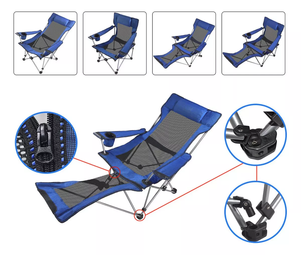 Silla Plegable Camping Silla De Playa Plegable Silla Camping