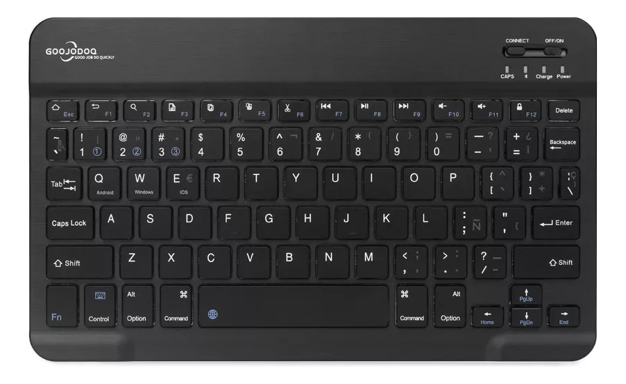 Teclado Inalámbrico Bluetooth Para iPad Android Pc