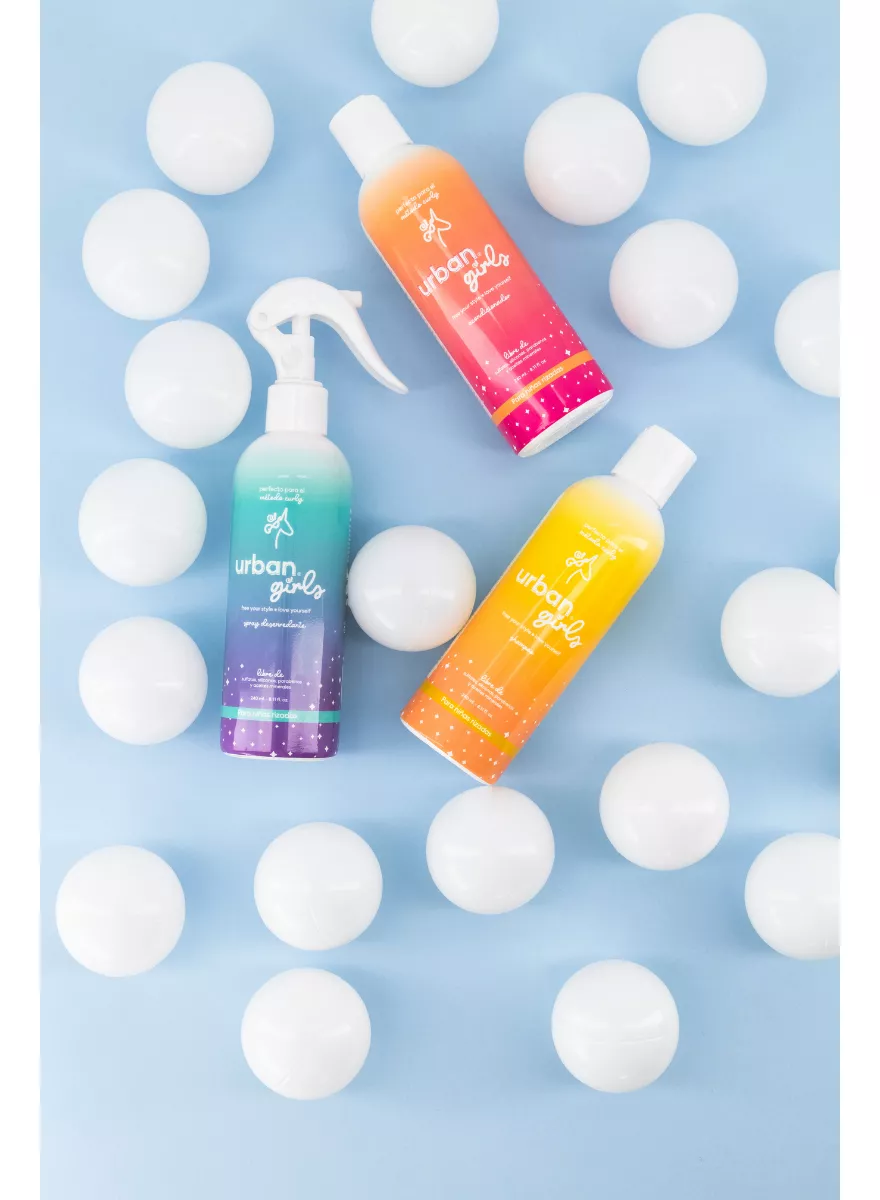 Crema Para Peinar Cabello Rizado De Niña Urban Curls 240 Ml