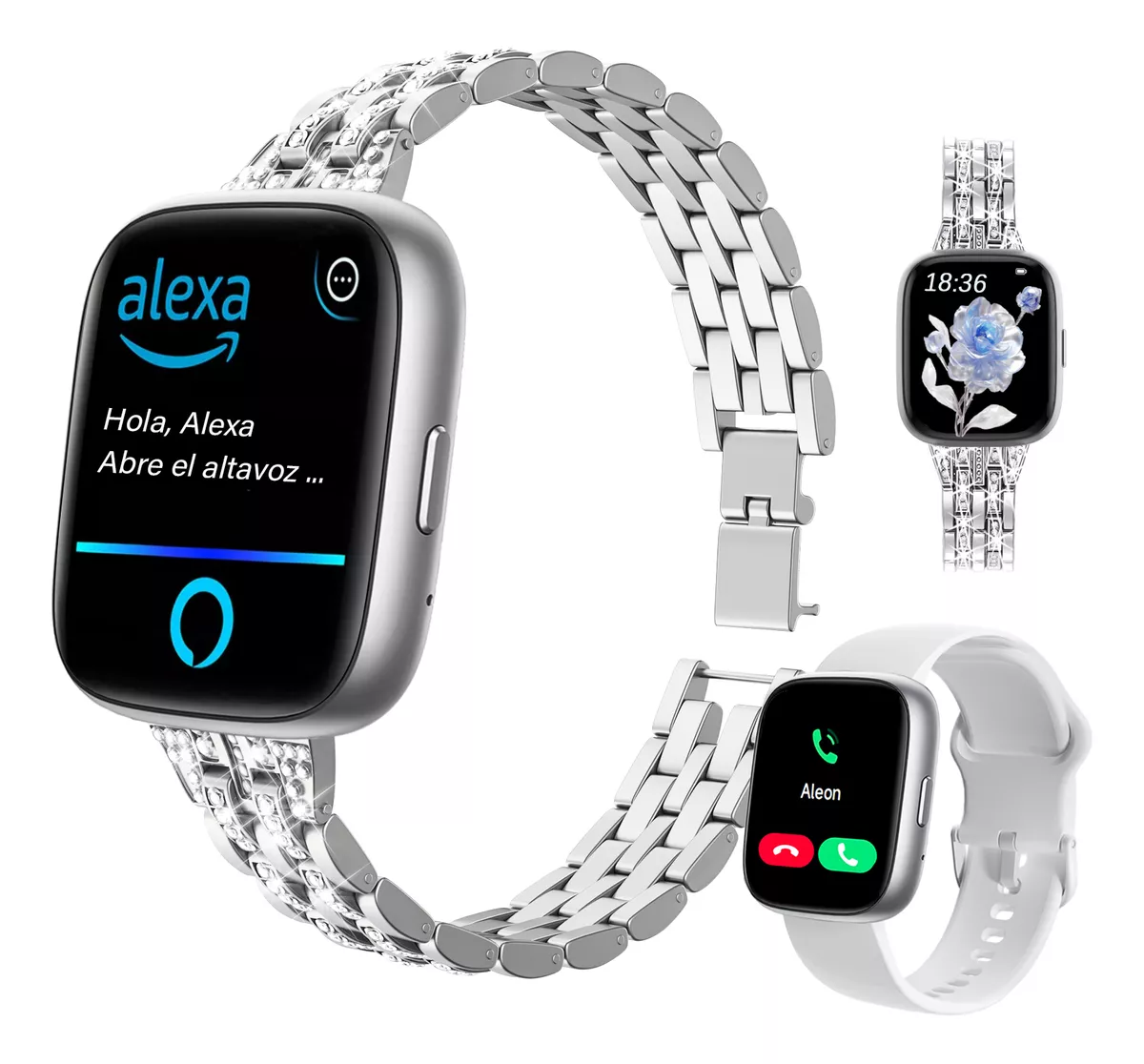Smartwatch Reloj Inteligente Mujer Bluetooth Llamadas Alexa