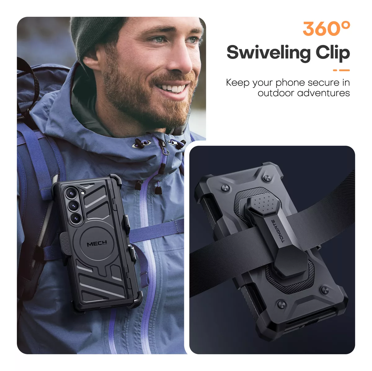 Funda Magnético Magsafe Para Samsung Galaxy Z Fold6 Con Mica