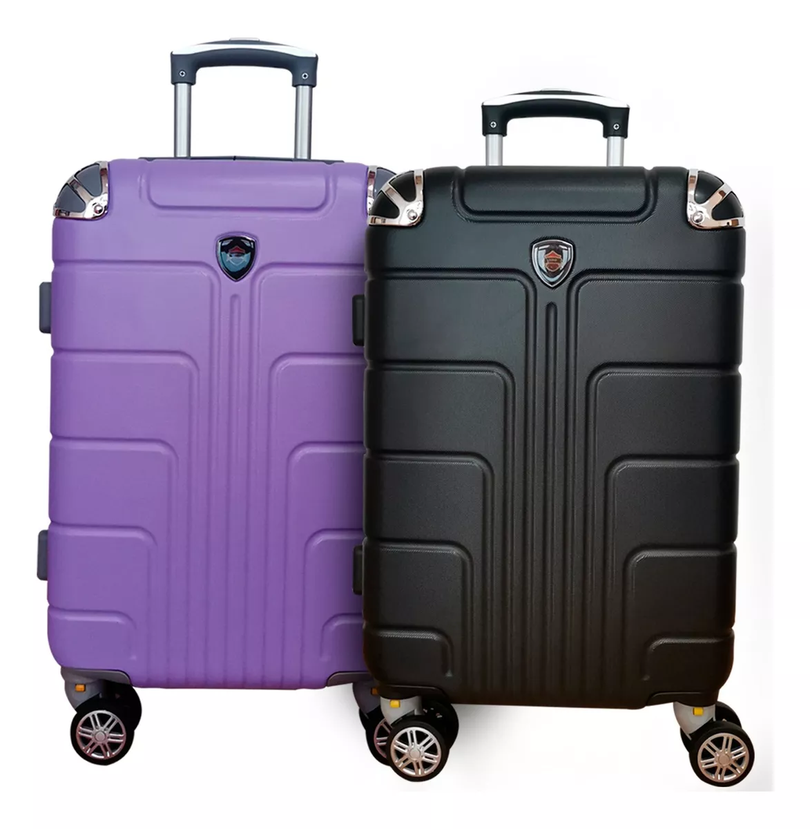 kit Viaje Maletas Avión 2pz 10kilos Ruedas 360 Set 20+20 Pul