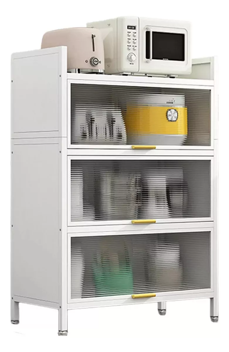 Estante Organizador Estanter&iacute;a Metal Mueble Cocina 4 Niveles