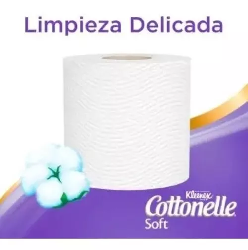 Papel Higiénico Kleenex Cottonelle Soft paquete 40 Rollos