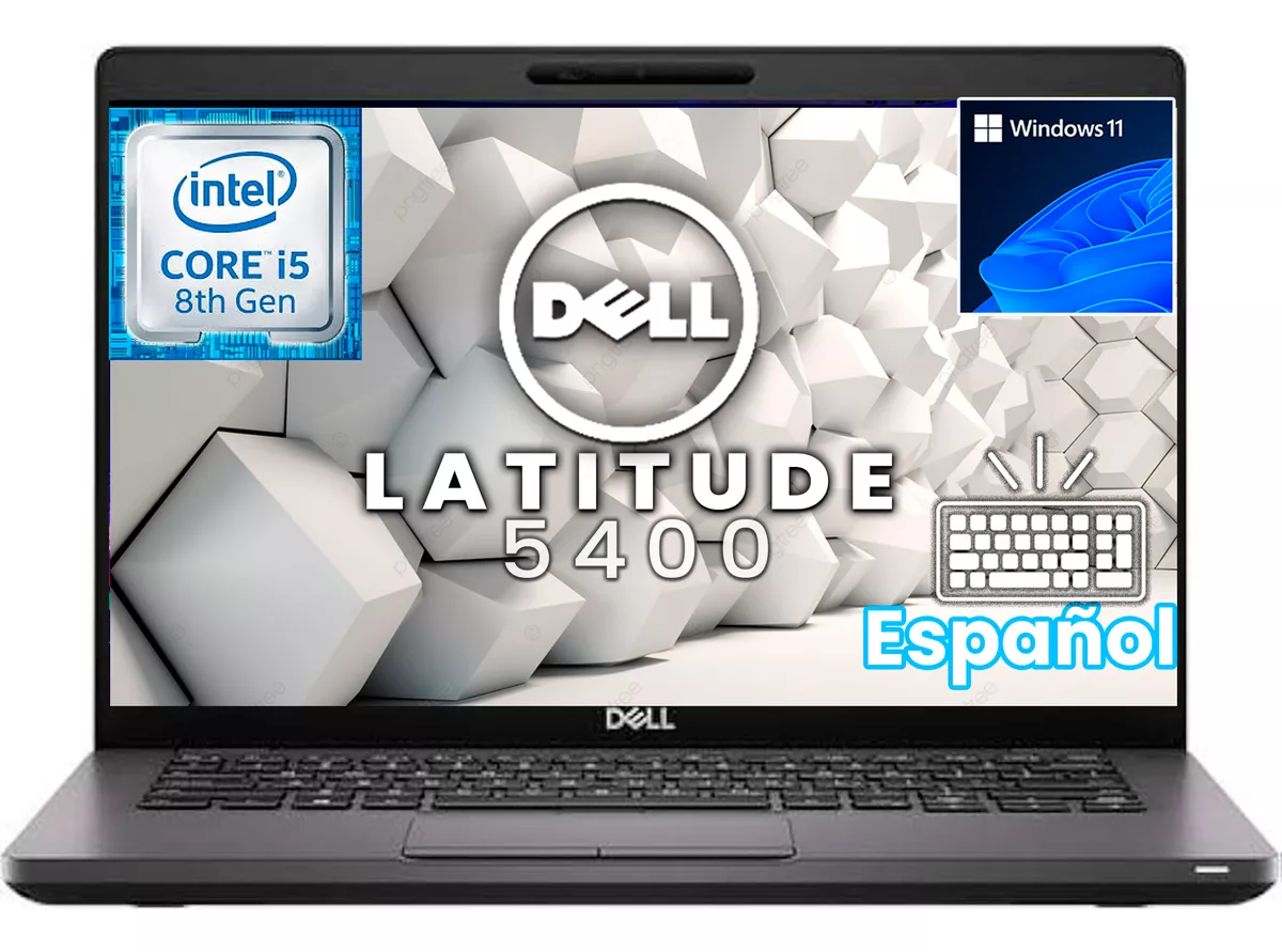 Laptop Dell Latitude Core I5 8th 32gb Ram 256gb Ssd Espa&ntilde;ol