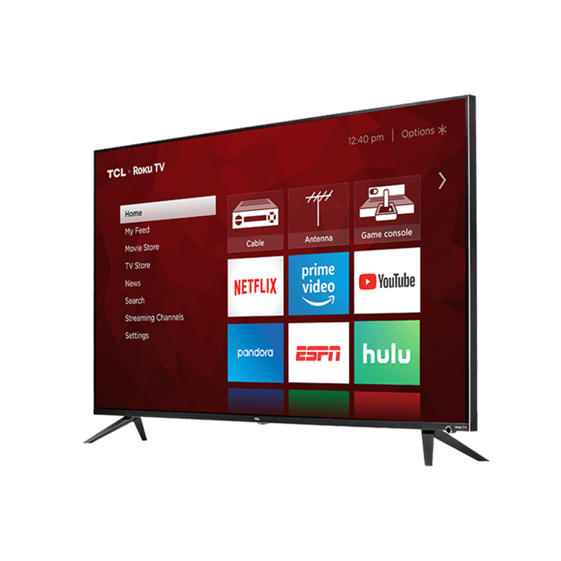 TCL 75" CLASS 6-SERIES 4K UHD DOLBY VISION HDR ROKU SMART TV-75R615