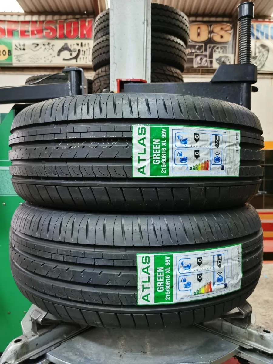 Paquete De 2 Llantas 215/60 R16 Atlas Green 99v