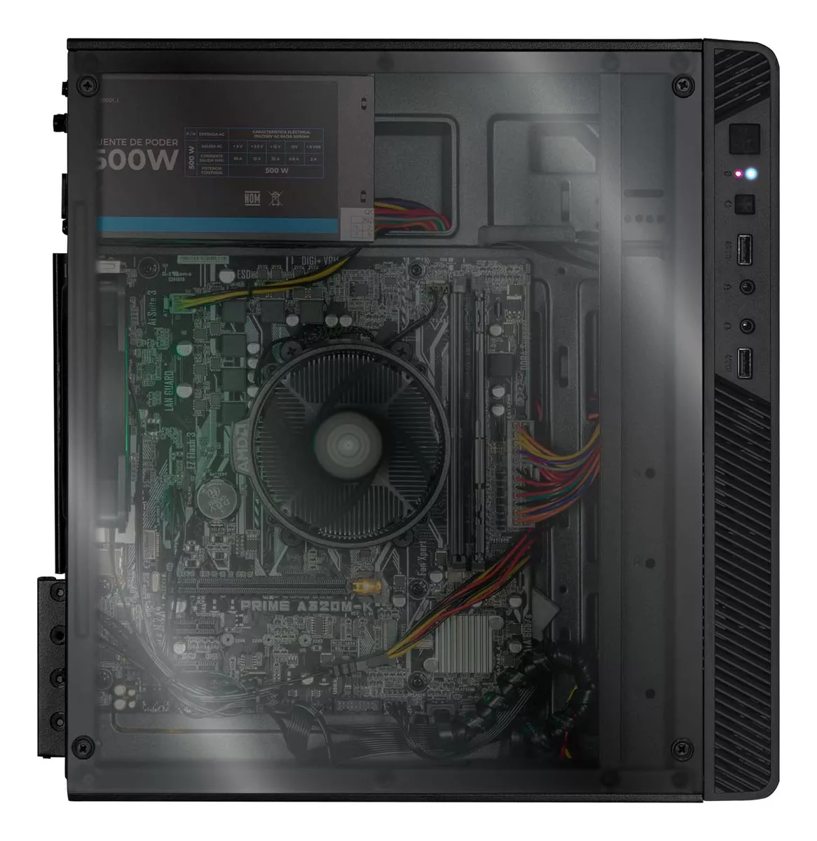 Xtreme Pc Gaming Amd Radeon Vega Renoir Ryzen 5 4600g 16gb Ssd 500gb Wifi Black