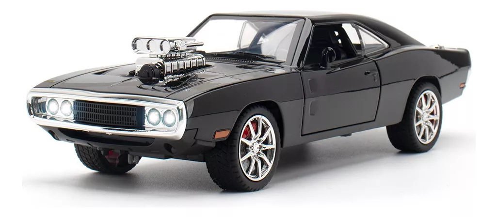 1:24 Escala Coche Juguete Dodge Charger Luz Y Sonido Regalo