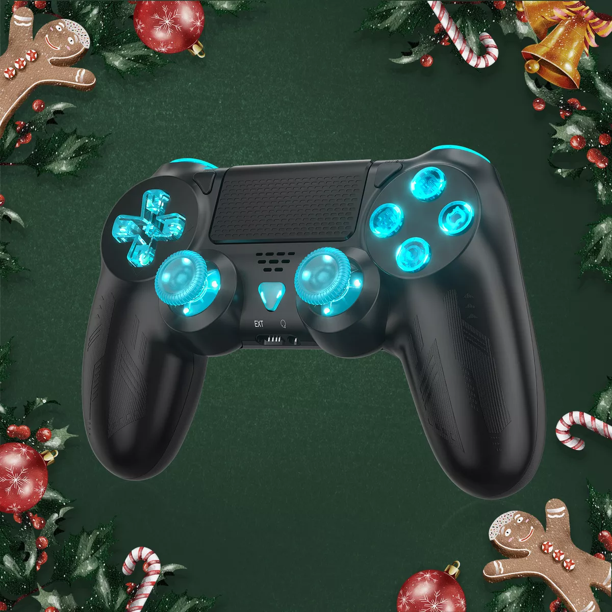 Control Rgb Inalámbrico Compatible Con Playstation 4