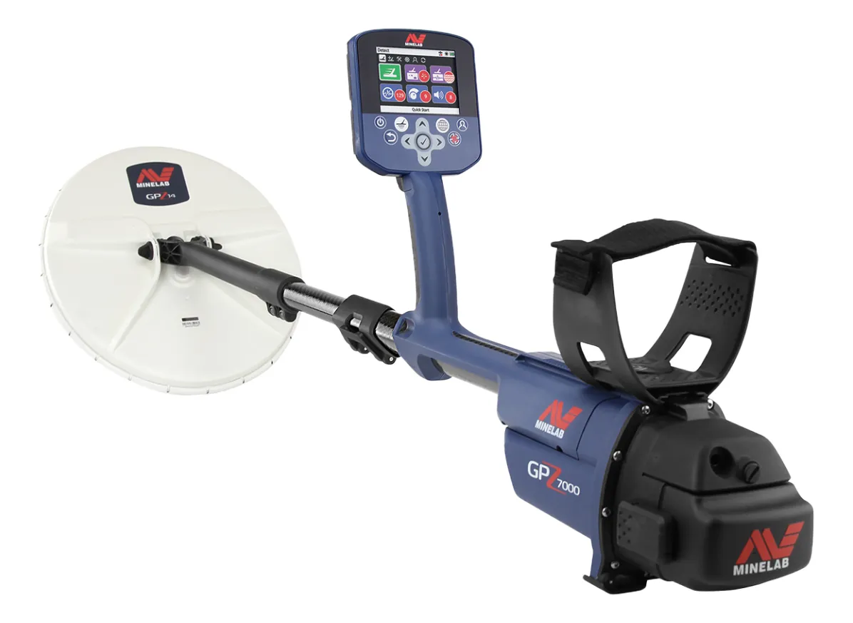 Detector De Oro Y Metales Gpz 7000 Tesoros Minelab