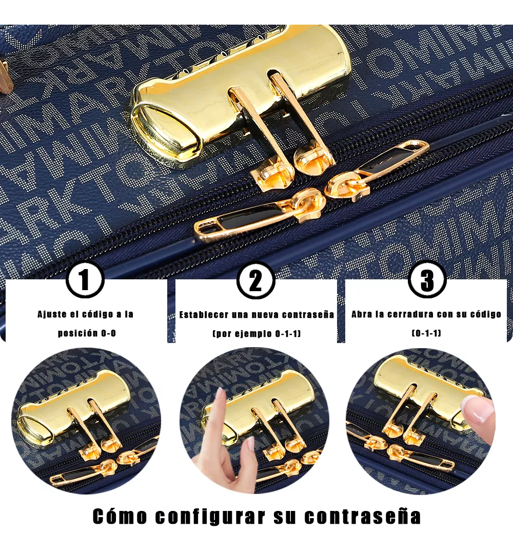 Set 2 Maletas kit Viaje Mano 18+20in Maletas De Viaje 10 Kg