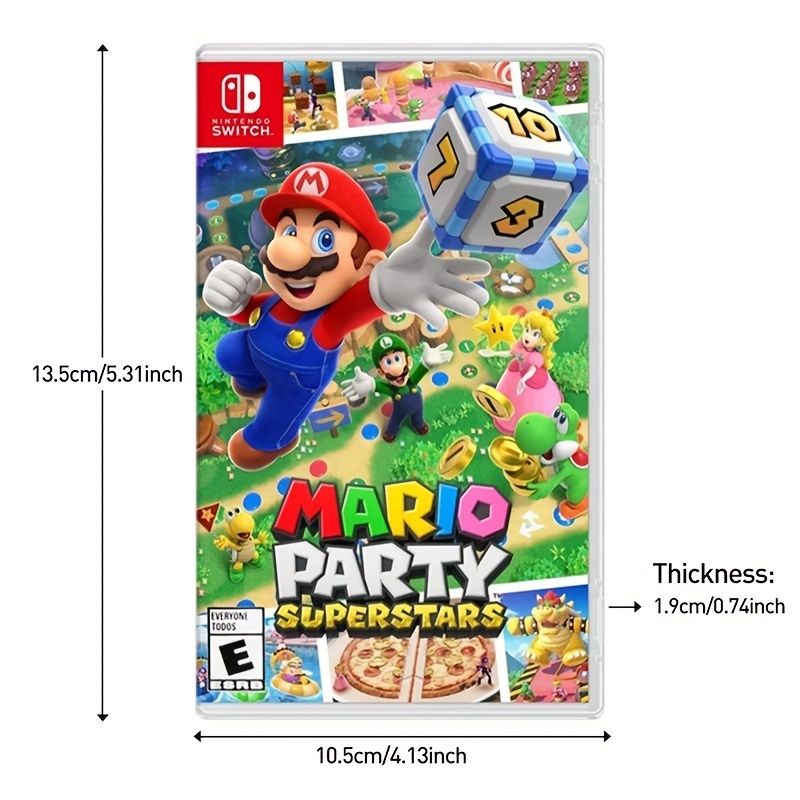 Mario Party Superstars: emocionante juego de aventuras multijugador, edici&oacute;n exclusiva para Nintendo Switch con personajes ic&oacute;nicos y diversos modos de juego, descarga digital instant&aacute;nea