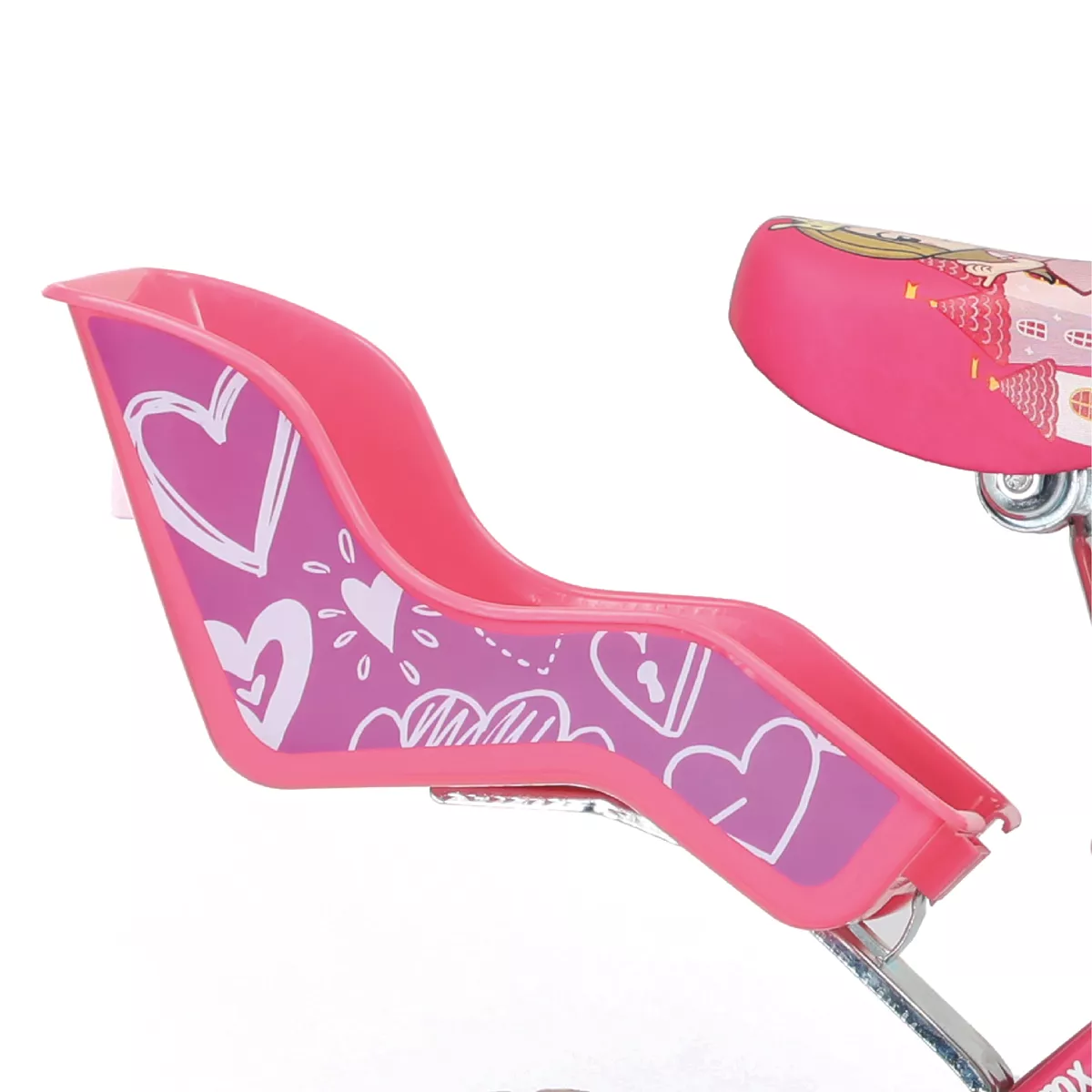 Bicicleta Infantil Peka R-12 Rosa Pastel.