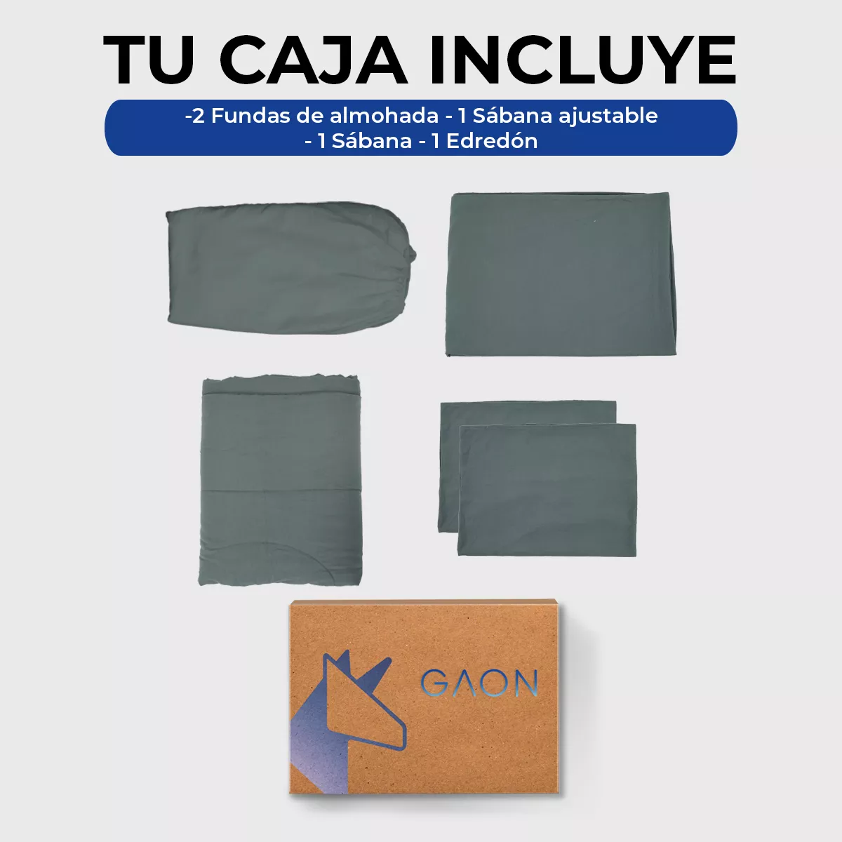 Edredon Con Juego De Sabanas Para Cama Matrimonial 6 Piezas