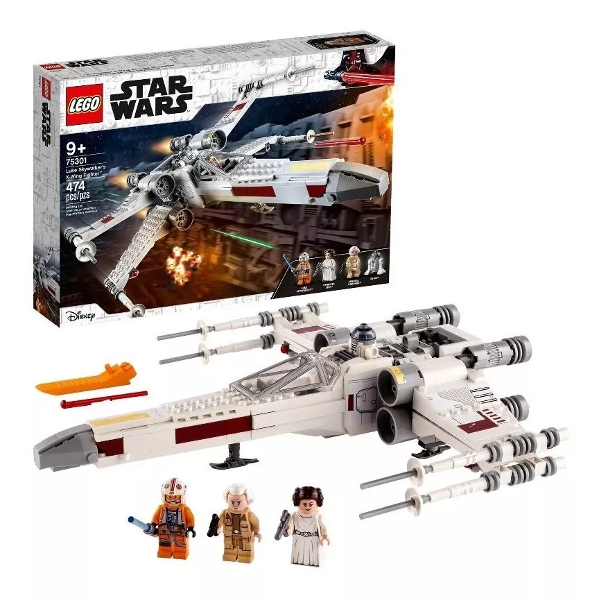kit Lego Star Wars Caza Ala X De Luke Skywalker 75301 3