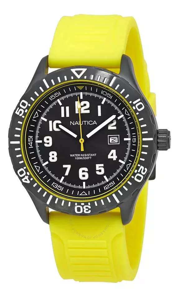 Reloj Nautica N S R Nad13527g Negro 44 Mm