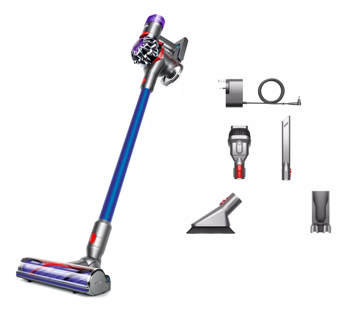 Aspiradora Sin Cable Dyson V8 Origin Extra | Níquel/azul