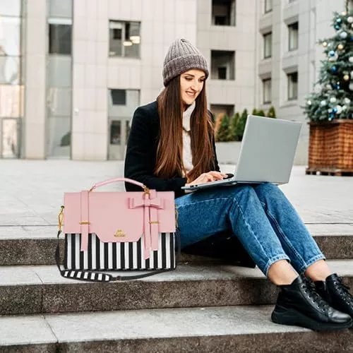 Maletín Bolsa Para Laptop Dama 15.6 Pulgadas, Matein 1339, Mochilas Para Mujer