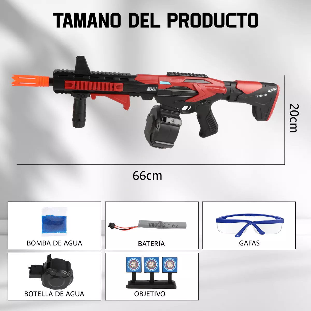 Pistola De Juguete De Hidrogel Eléctrica Regalo Para Niños