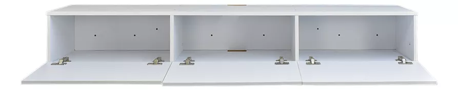 Centro De Entretenimiento Flotante Cerrado 160 Cm Para Tv