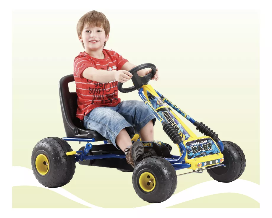 Avalancha Carrito Go Kart Pedales Montable Traccion Niños