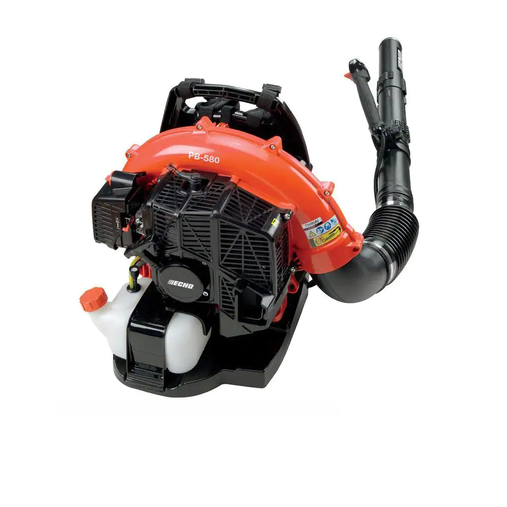 ECHO 216 MPH 517 CFM 58.2cc Gas Mochila de 2 tiempos Soplador de hojas con acelerador de tubo PB-580T