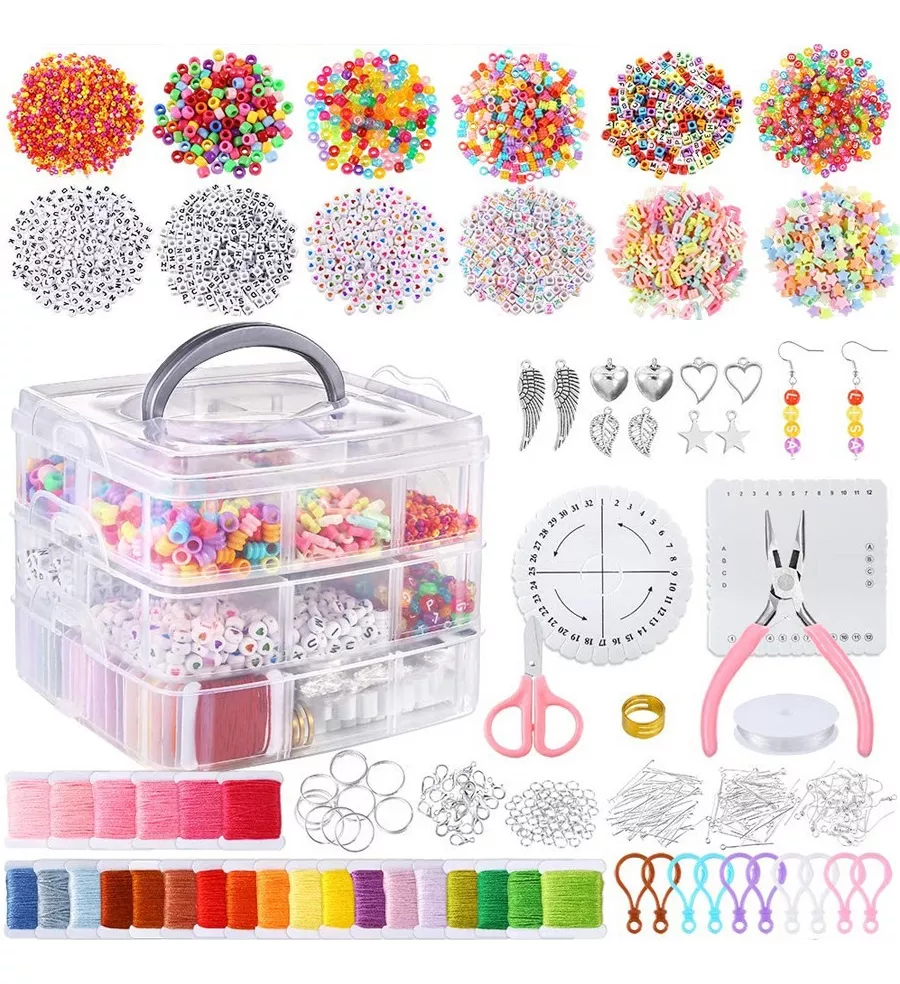 kit De Accesorios Para Hacer Pulseras Y Alhajas Diy Set