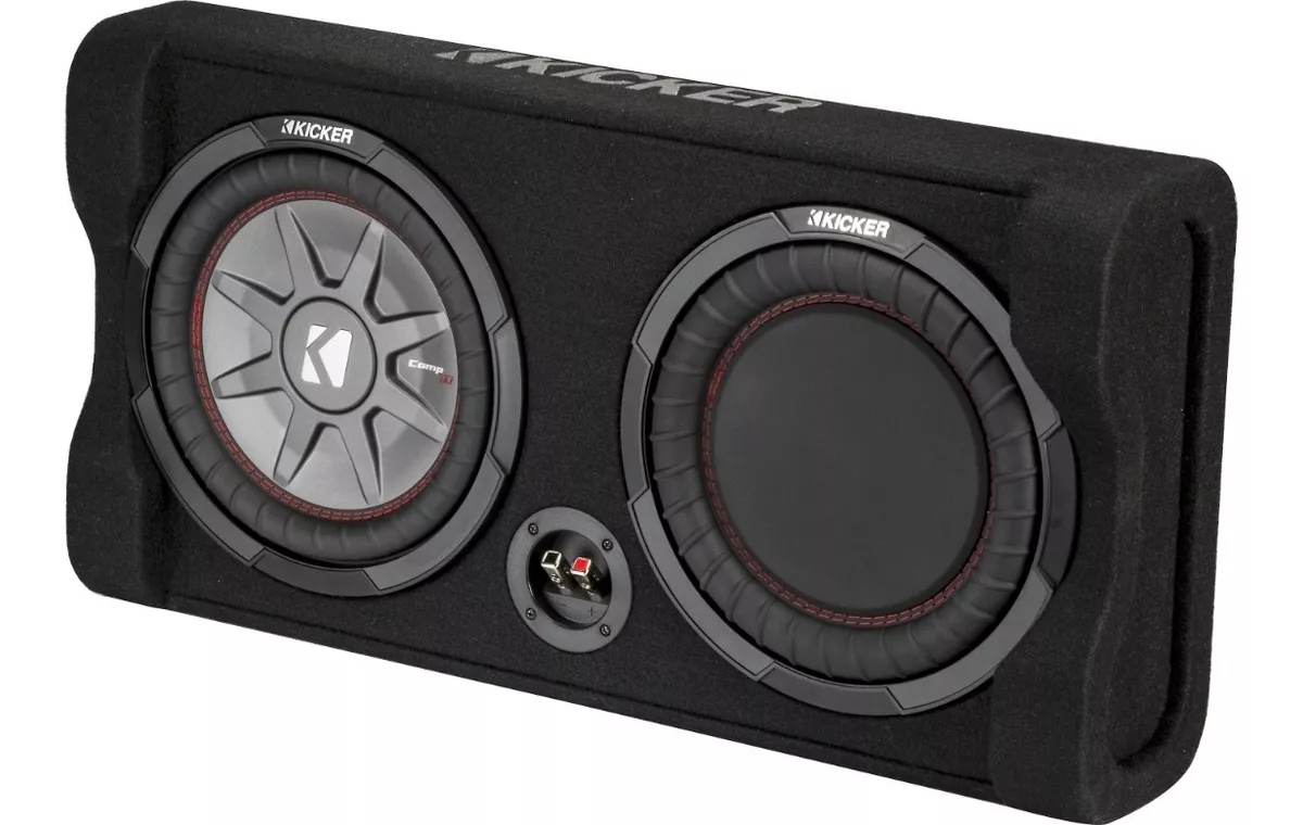 Subwoofer Plano Kicker 10 43cwrt102 Con Cajón + Reflex 800w