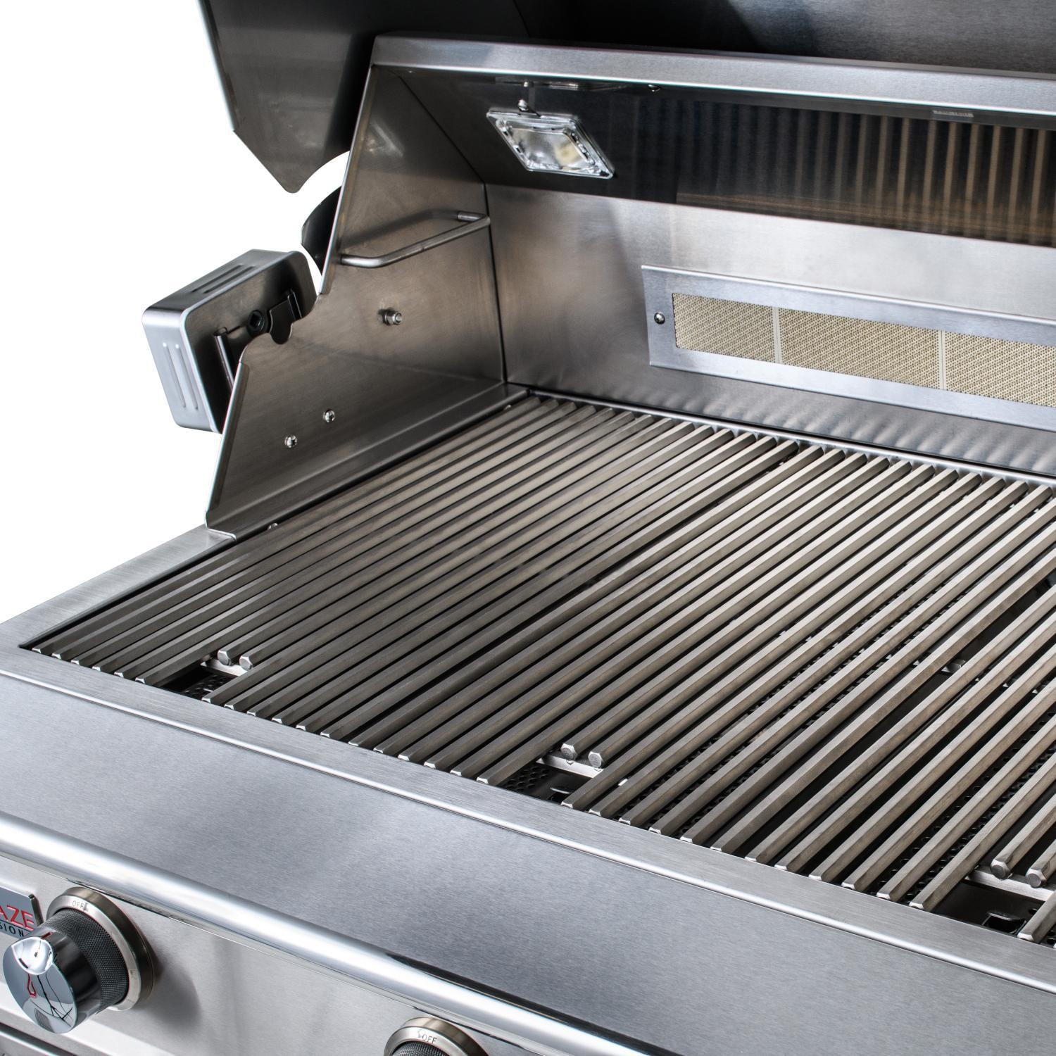 Blaze Professional LUX Parrilla de gas propano de 34 pulgadas con quemador infrarrojo trasero-BLZ-3PRO-LP