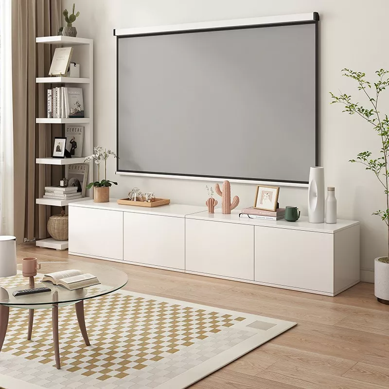Rack Tv 80x40x30cm 2 Puerta Melamina Combinable Por Varios