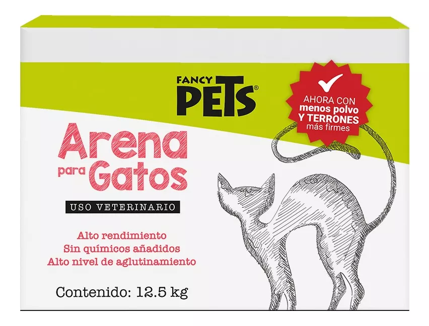 Arena Para Gato Especial Para Arenero Caja 12.5 Kg Fancy Pet
