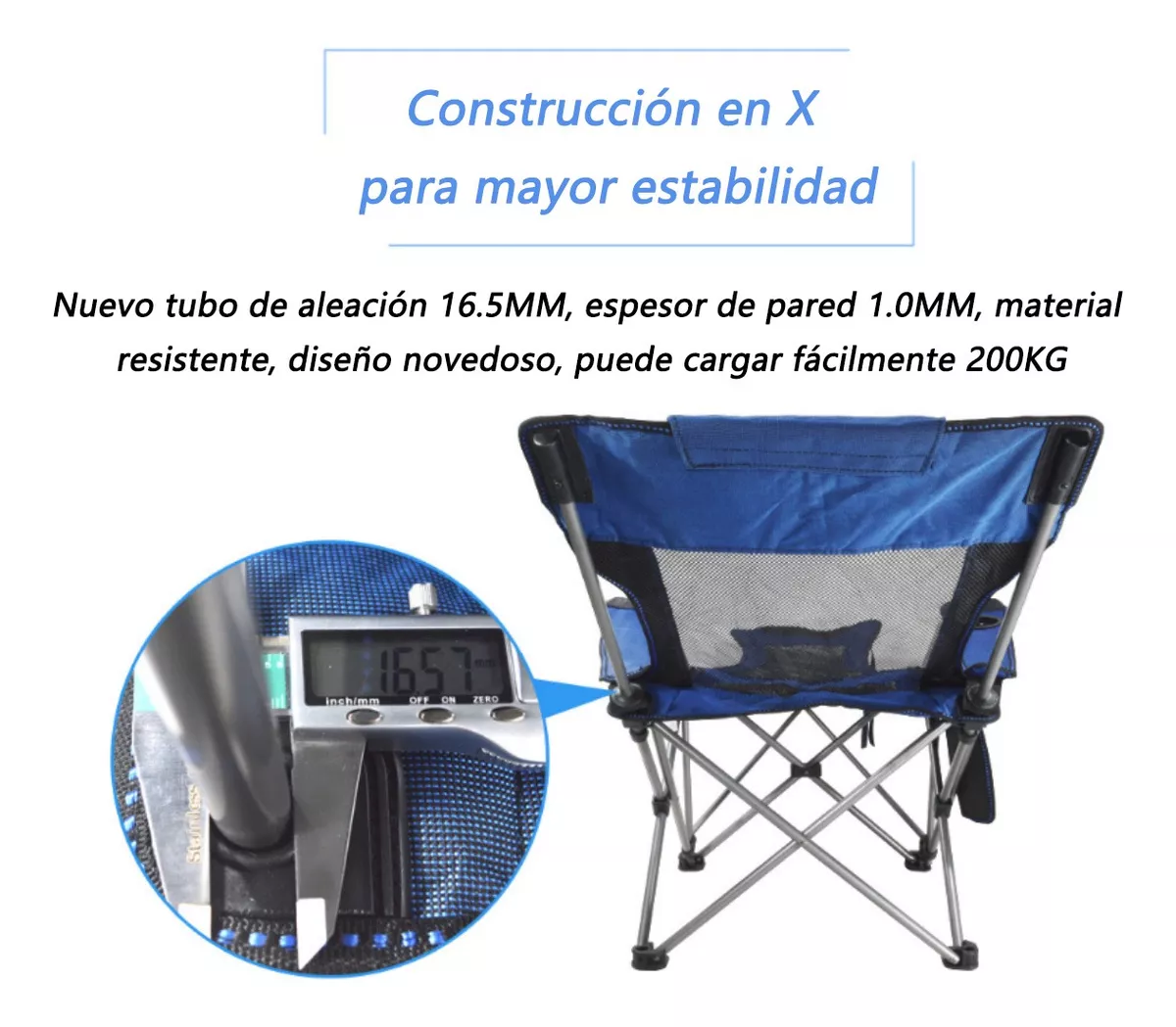 Silla Plegable Camping Silla De Playa Plegable Silla Camping