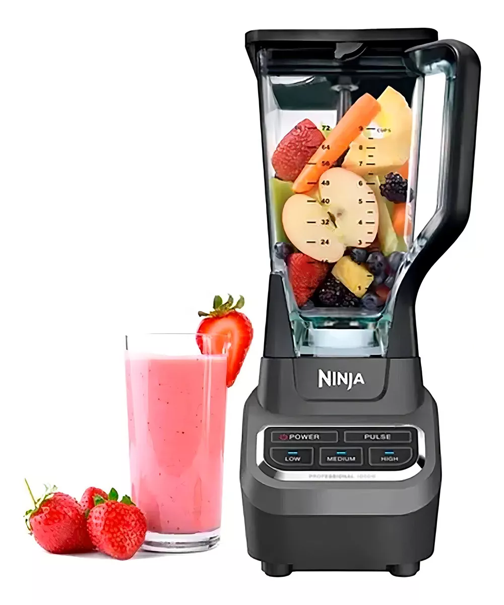 Licuadora Ninja Co610 Profesional 4 Vel 2.1 Lt color Negro