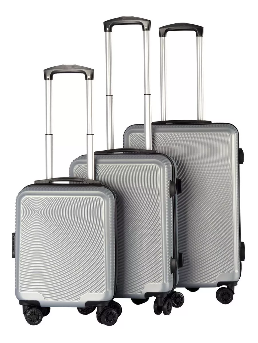 Juego De 3 Maletas De Viaje Travel Elite, Diferentes Tamaños