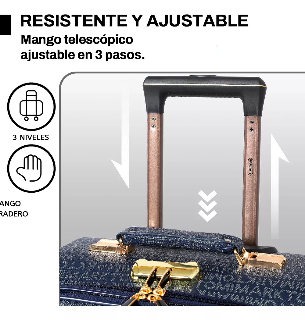 Set 2 Maletas kit Viaje Mano 18+20in Maletas De Viaje 10 Kg