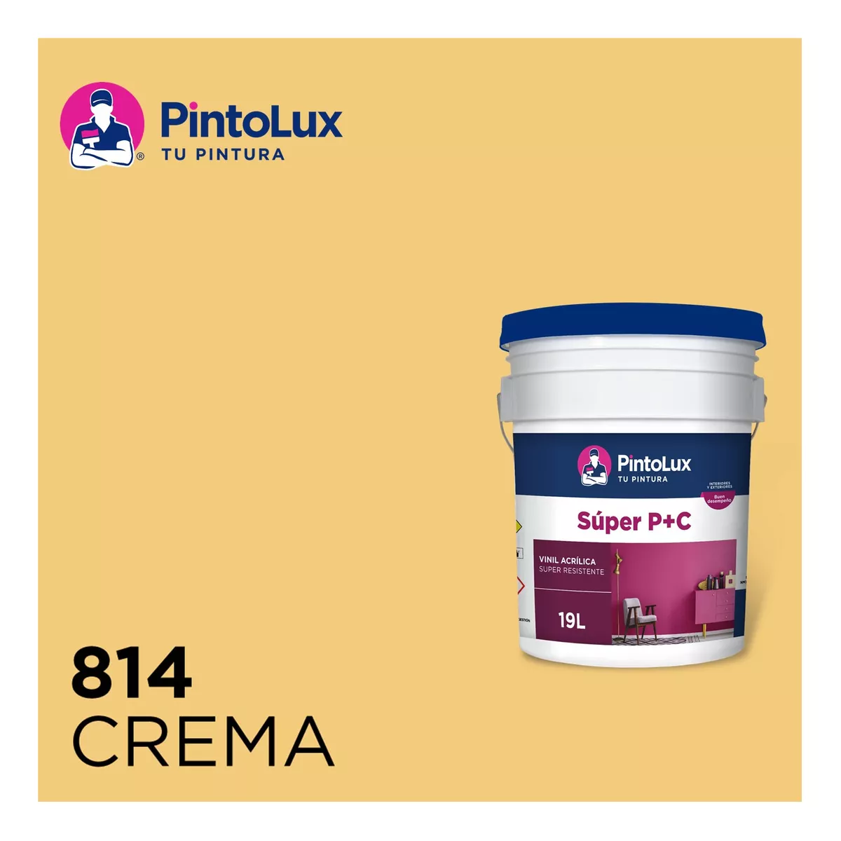 Pintura Pintolux Pc 19l Acrílica