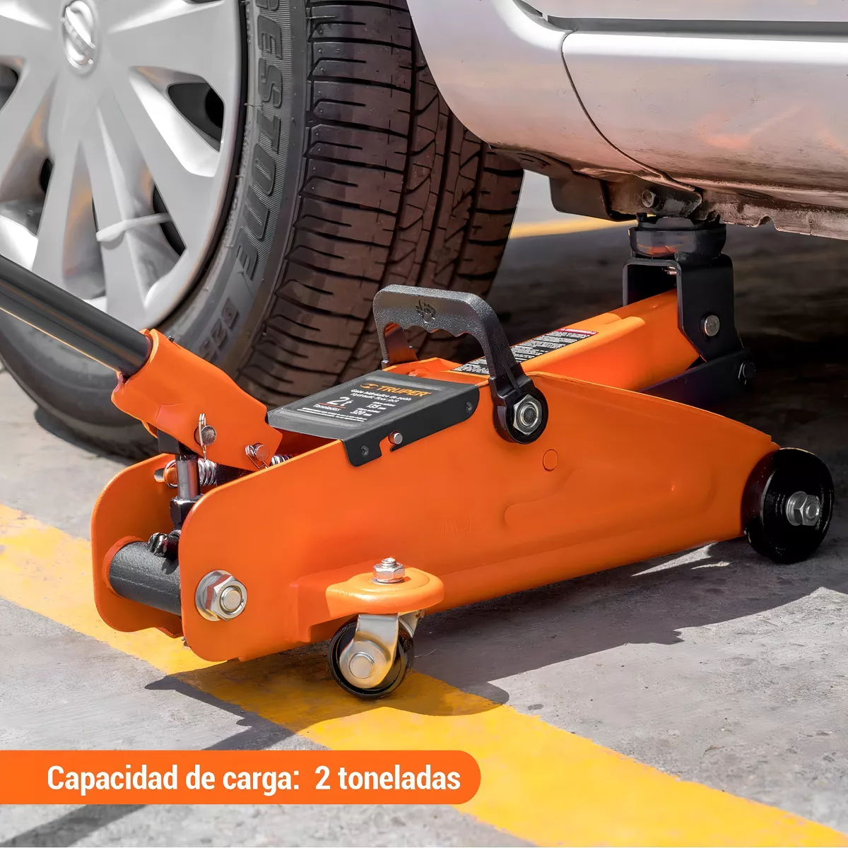Gato De Patín 2 Toneladas 30 movimientos Truper GAPA-2E