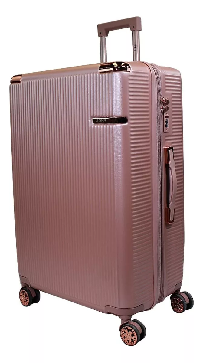 Maleta De Cabina Jon 035 20 Rosa Lisa