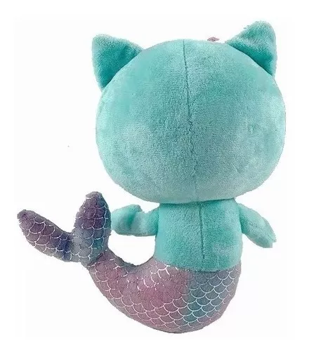 Casa De Muñecas Gabby De 25 Cm, Peluche, Gato Sirena, Regalo