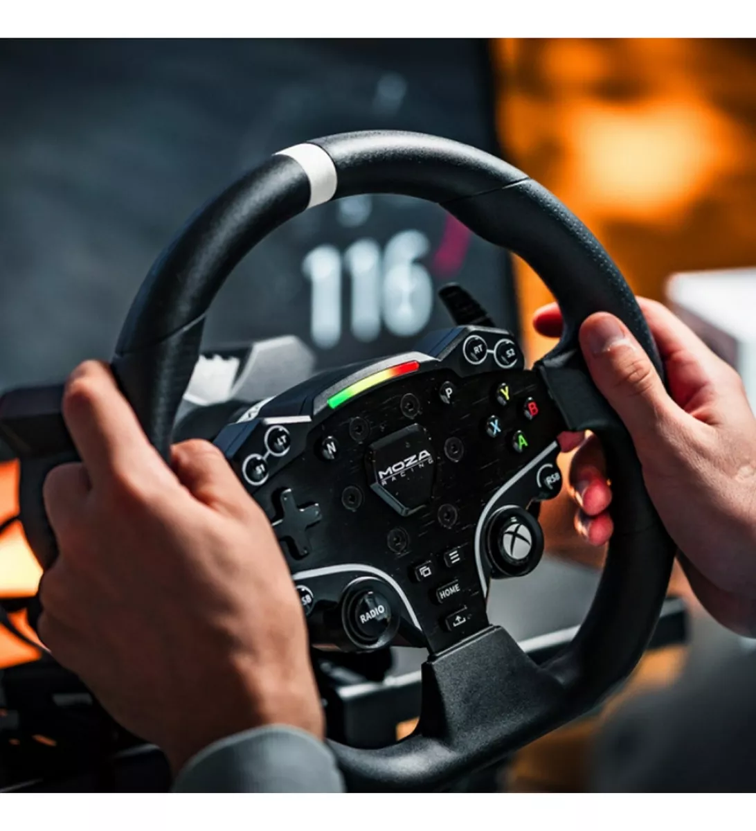 Volante De Carreras R3 Drive Xbox Series X/s, Pc Moza Racin