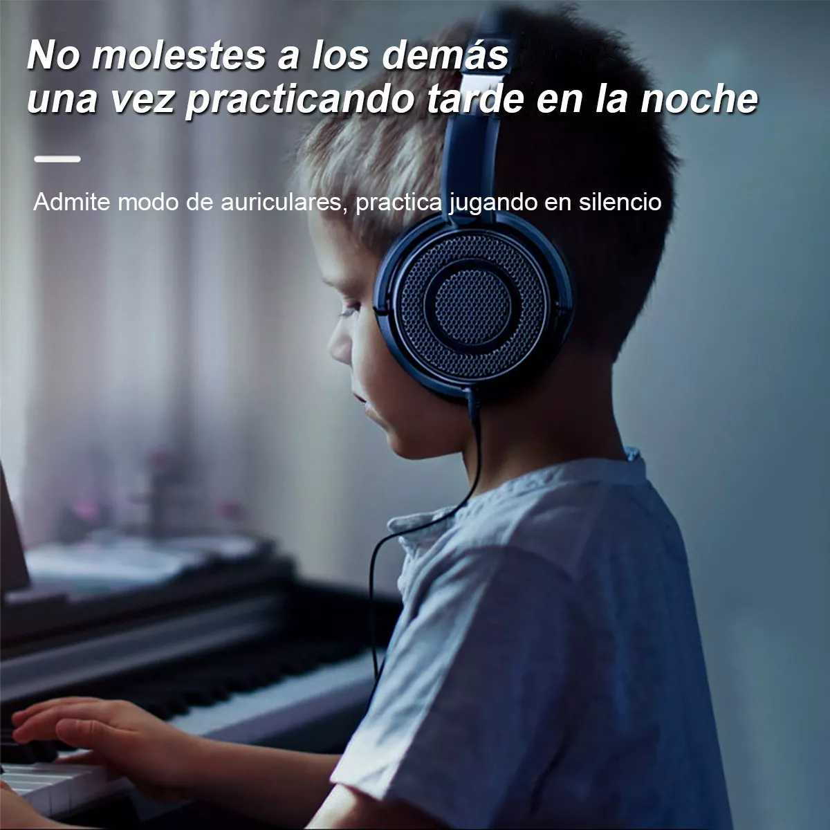 Teclado Musical Plegable Electrónico De 88 Teclas