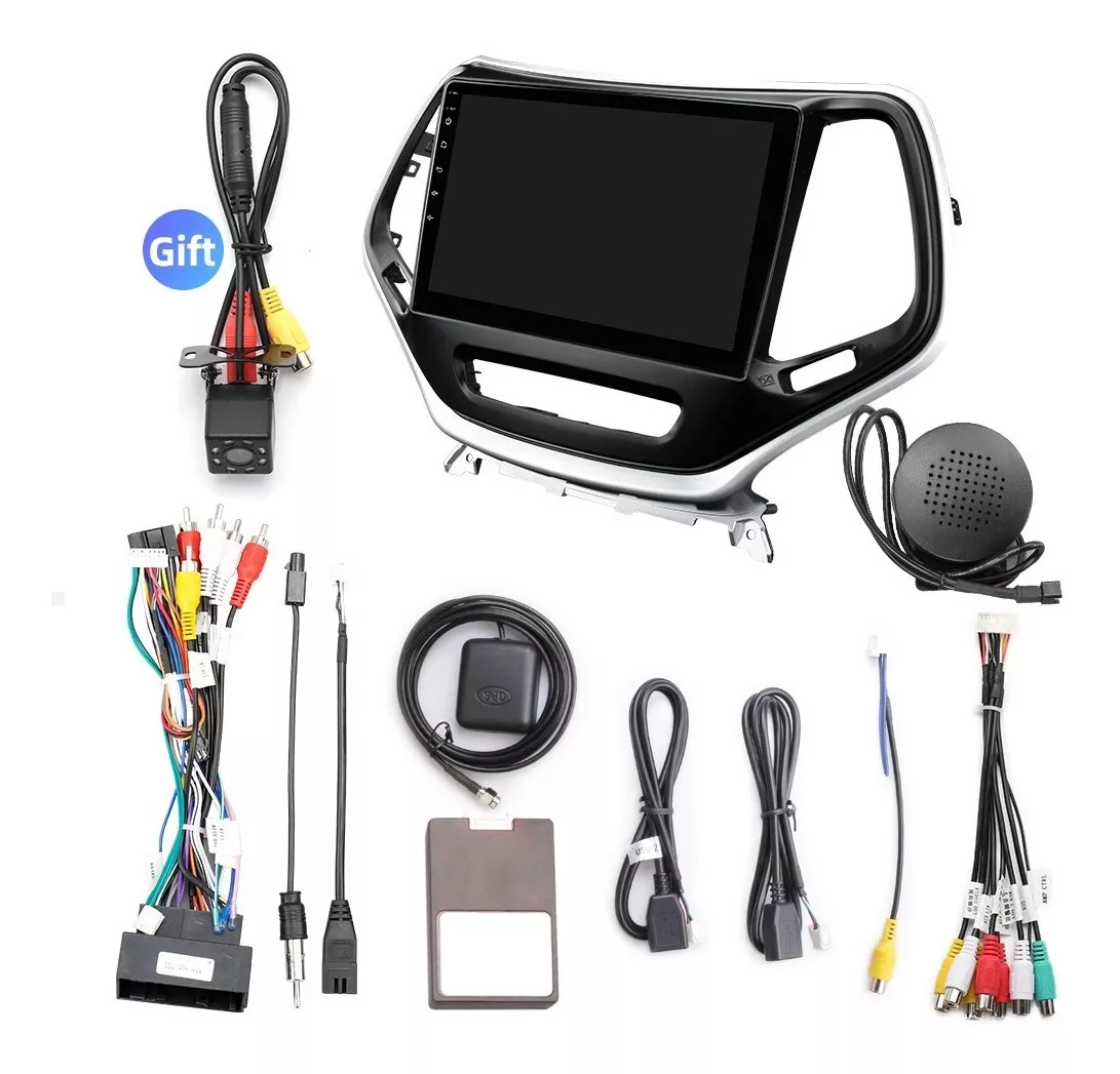 Estéreo 1+32g Gps Cámara Para Jeep Cherokee 5 Kl 2014-2018