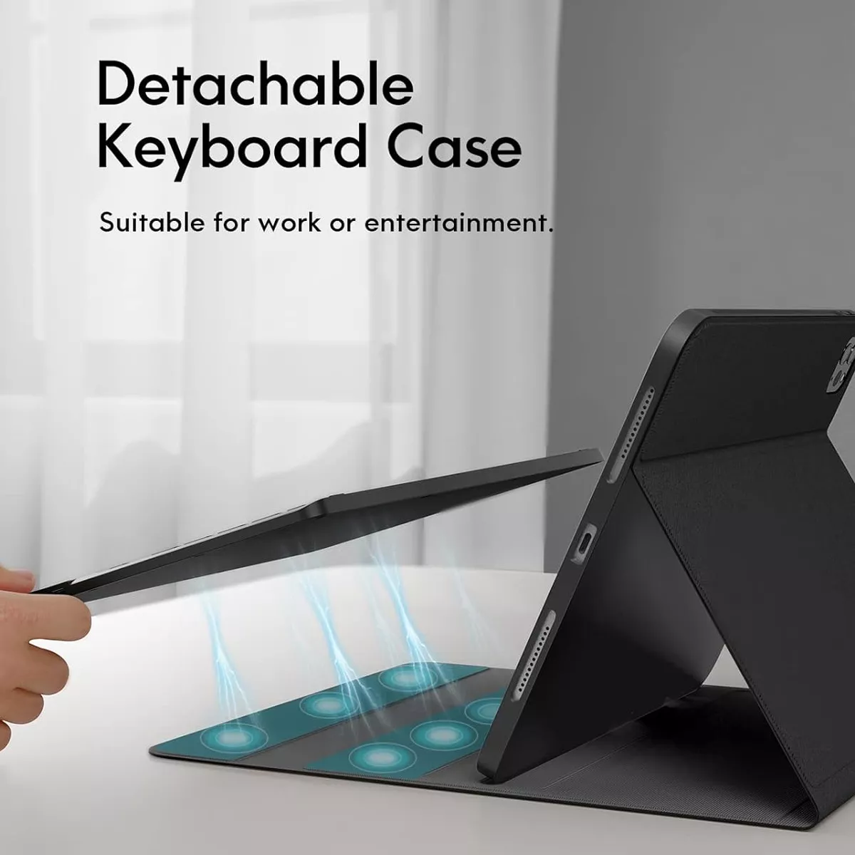 Funda+teclado Iluminado+mouse+lápiz Para Galaxy Tab A9+ Plus