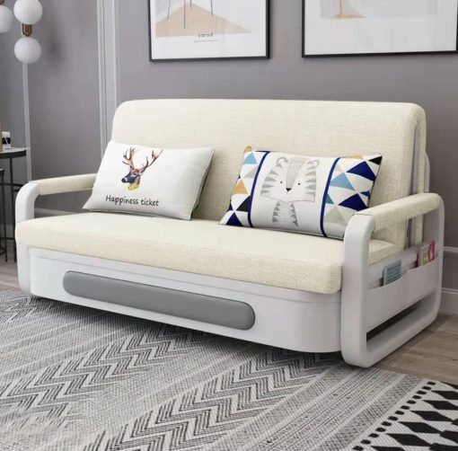 Sofá cama plegable multifuncional-ahorra espacio-lavable-látex suave