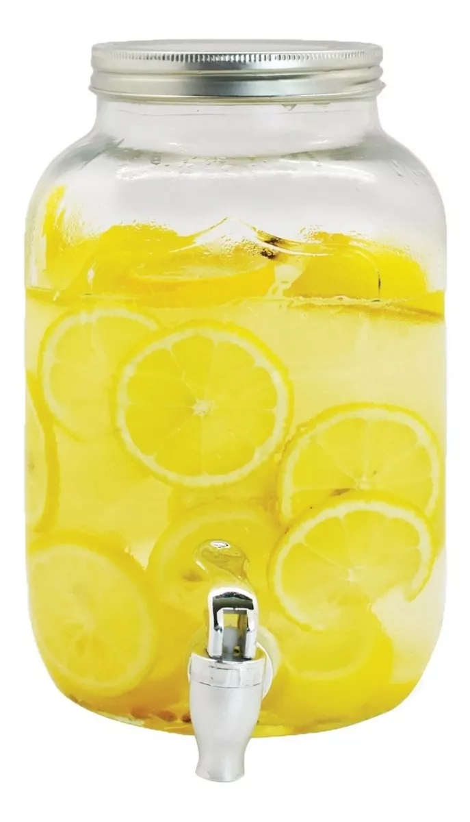 Dispensador Vitrolero 4 Litros Bebidas Agua