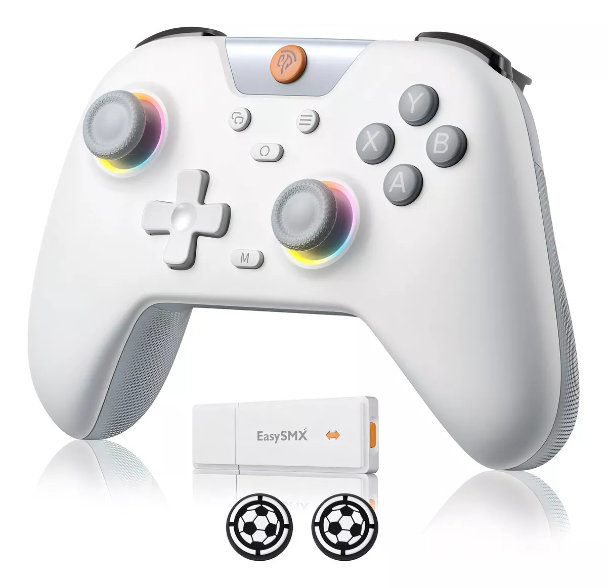 Easysmx X05 verde Control turbo Bluetooth Inalambrico Gamepad Para Nintendo Switch Pc Android iPhone M&oacute;vil,hall Joystick Y Hall Trigger,5 Niveles De Vibraci&oacute;n Ajustable,Para Black Myth Wukong