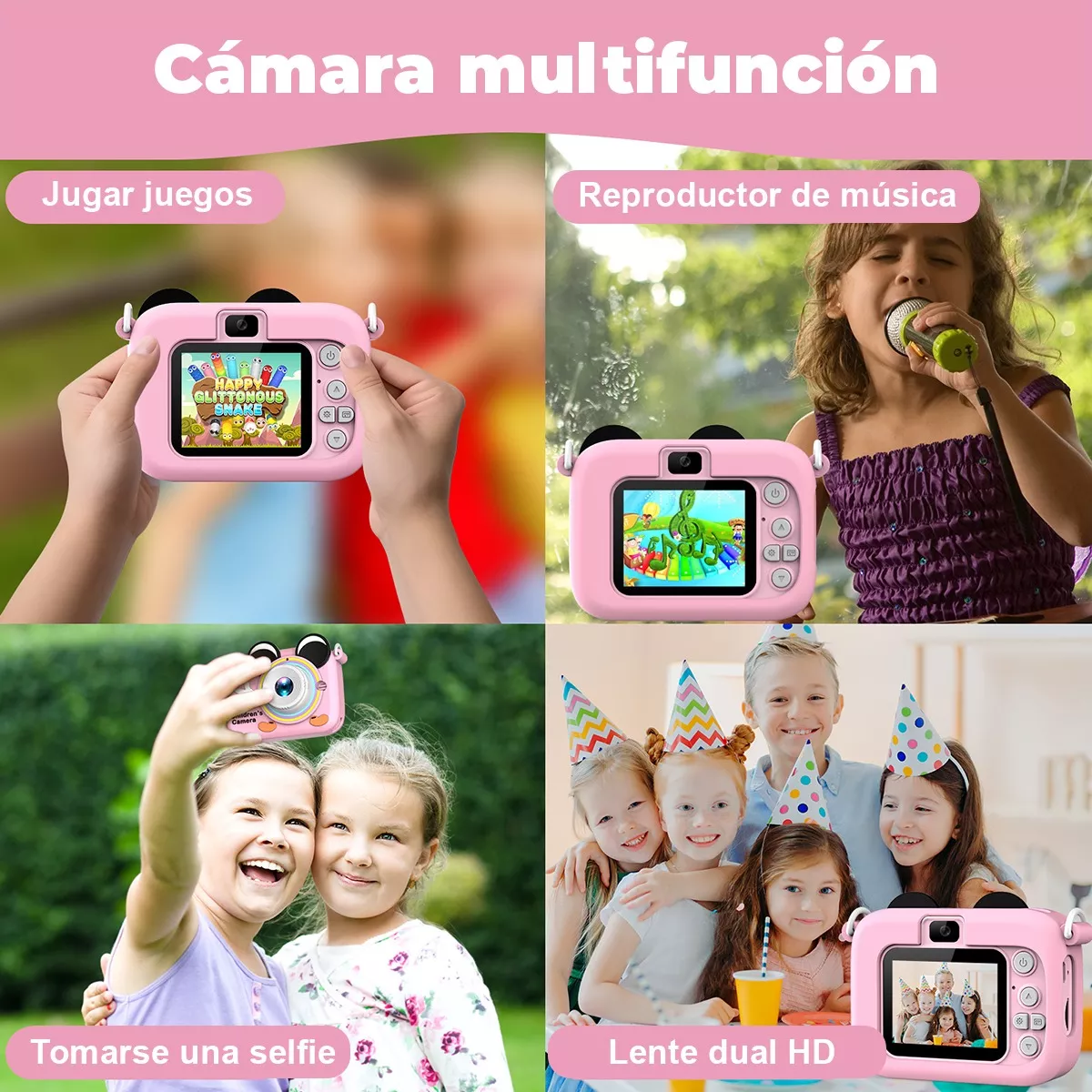 Camaras Para Niños Camara Digital Camara De Fotos Regalos