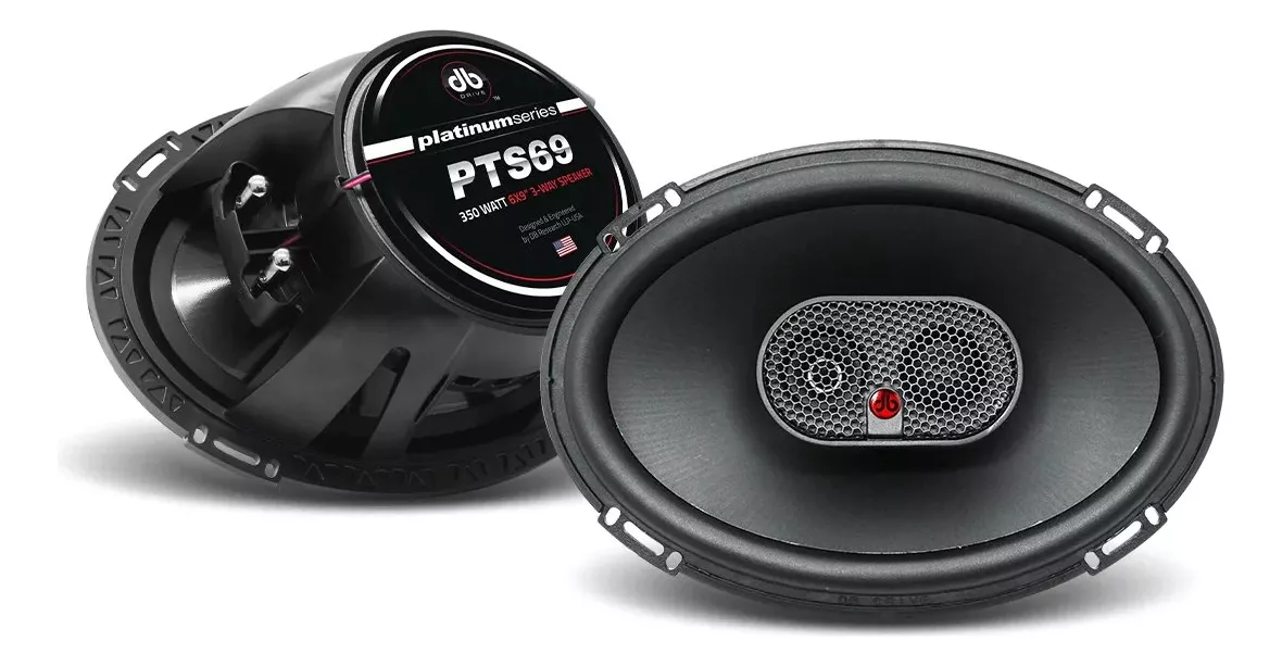 Bocinas Coaxiales Db Drive Pts69 3 Vias 6x9 350w 125 Rms nuevo